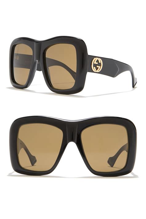 gucci round sunglasses canada|gucci 54mm square sunglasses.